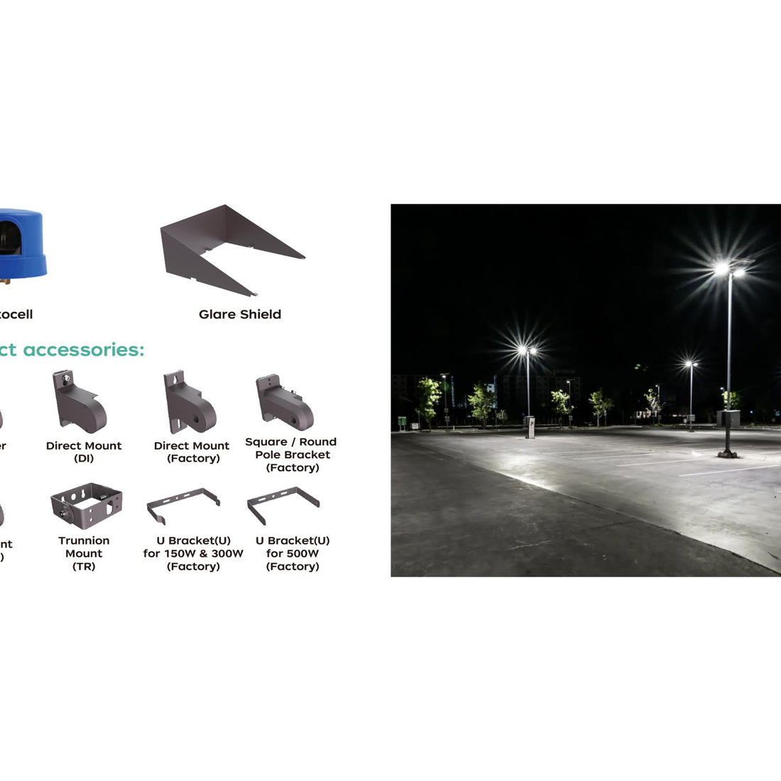 Area Light – Standard – 300W/240W/200W product detail 2