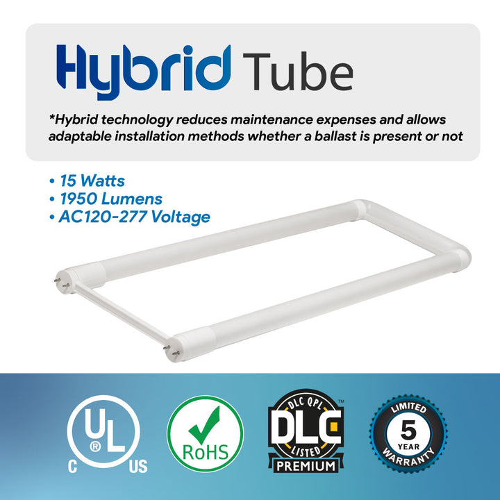 LED U-Bend 32W Dim Dlc Type A+B - EUB-15W305H close-up detail