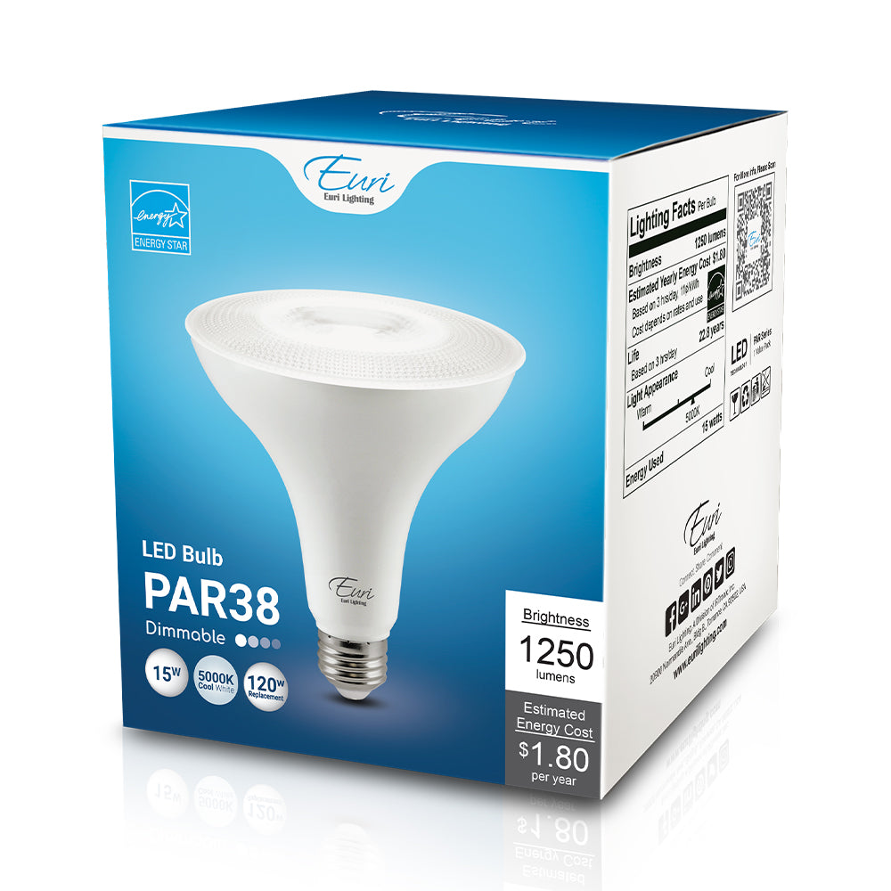 LED Par38 120W Dim Energy Star - EP38-15W6050E packaging image