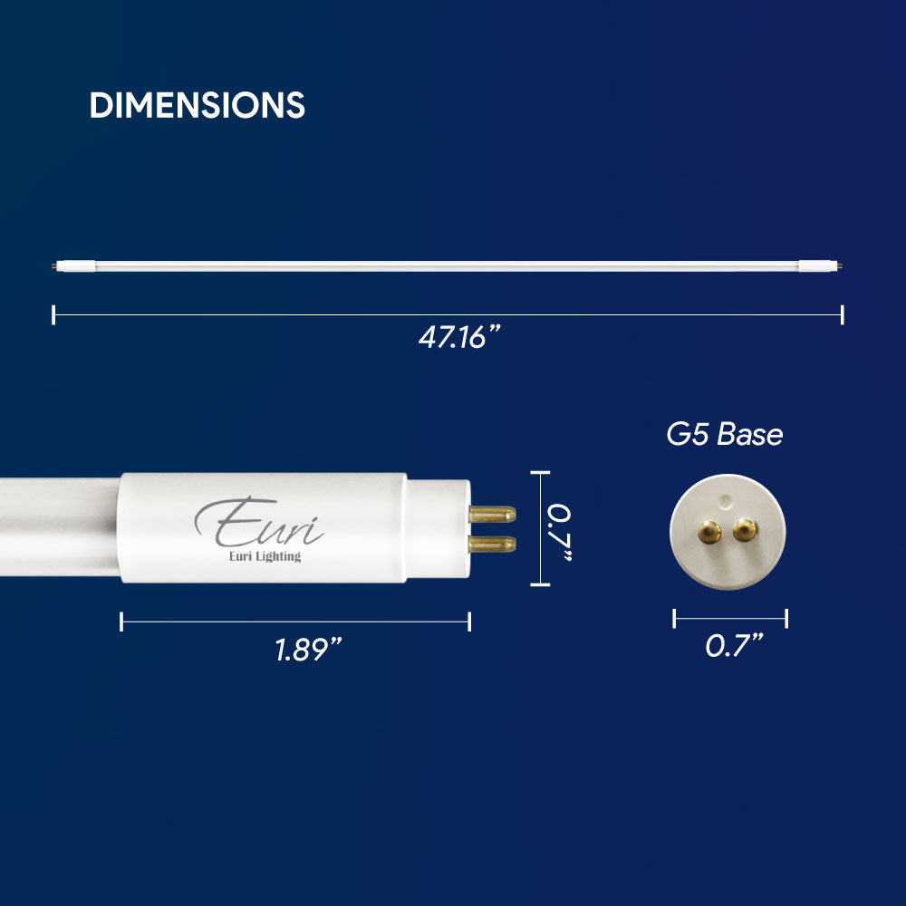 Euri Lighting LED Tube – T5 – 54W - ET5-24W304H product image