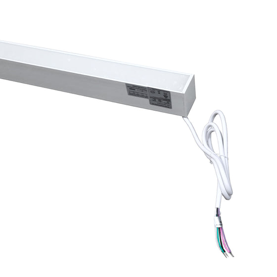 8 FT Suspended Up/Down Fixture – EUD8-W Series – CCT Selectable