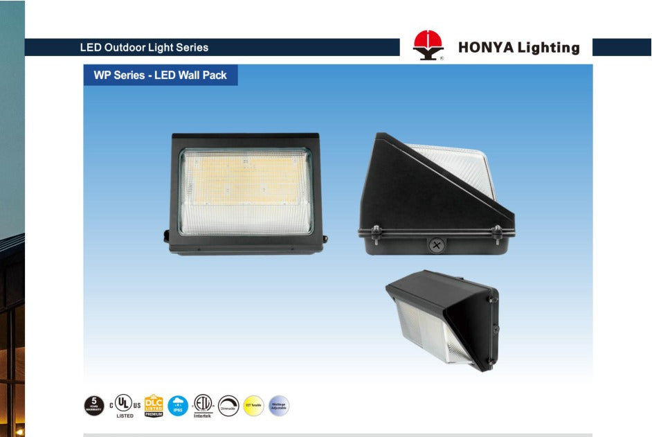 LED Full Cutoff Wall Pack 45-60-75W installation view