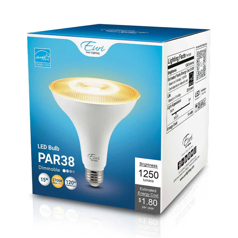 LED Par38 120W Dim Energy Star - EP38-15W6020E packaging image