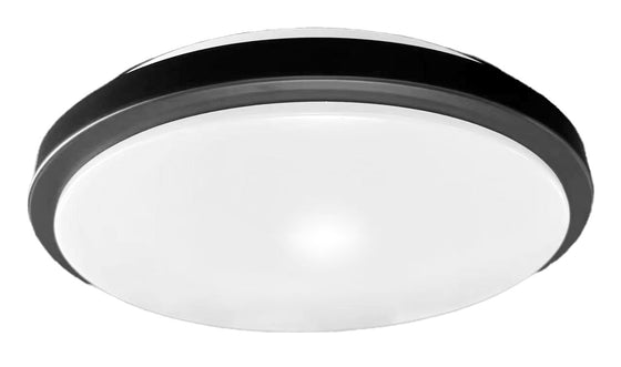 Ceiling Light – 12" – 16W – 2700K/3000K/3500K/4000K/5000K Selectable – Double Ring Flush Mount, Motion Sensor Ready, AC120-277V