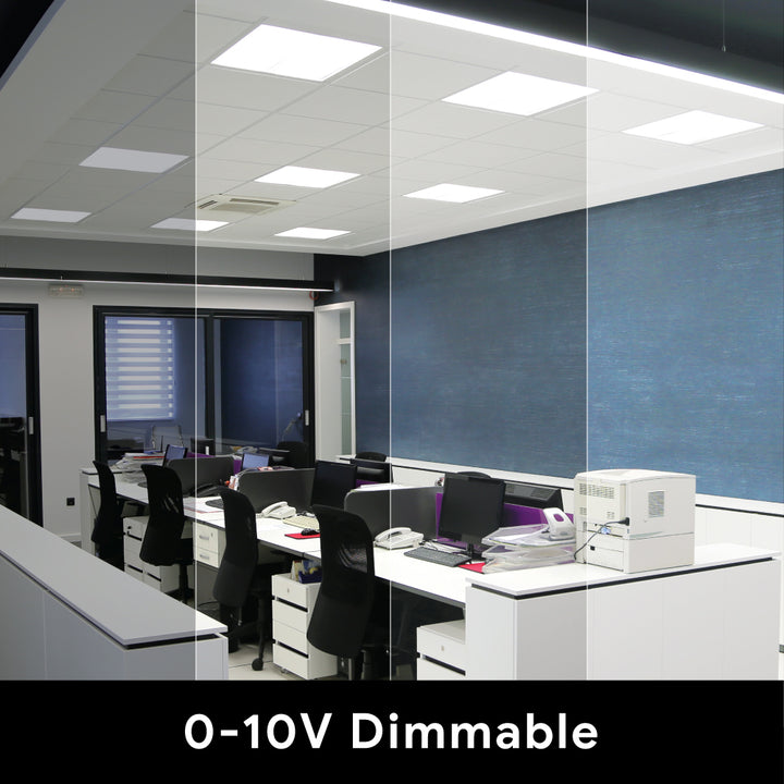 Euri Lighting Slim Troffer – 2x4 – 33W / 3000K - ETF24-50W103SW-2 packaging image