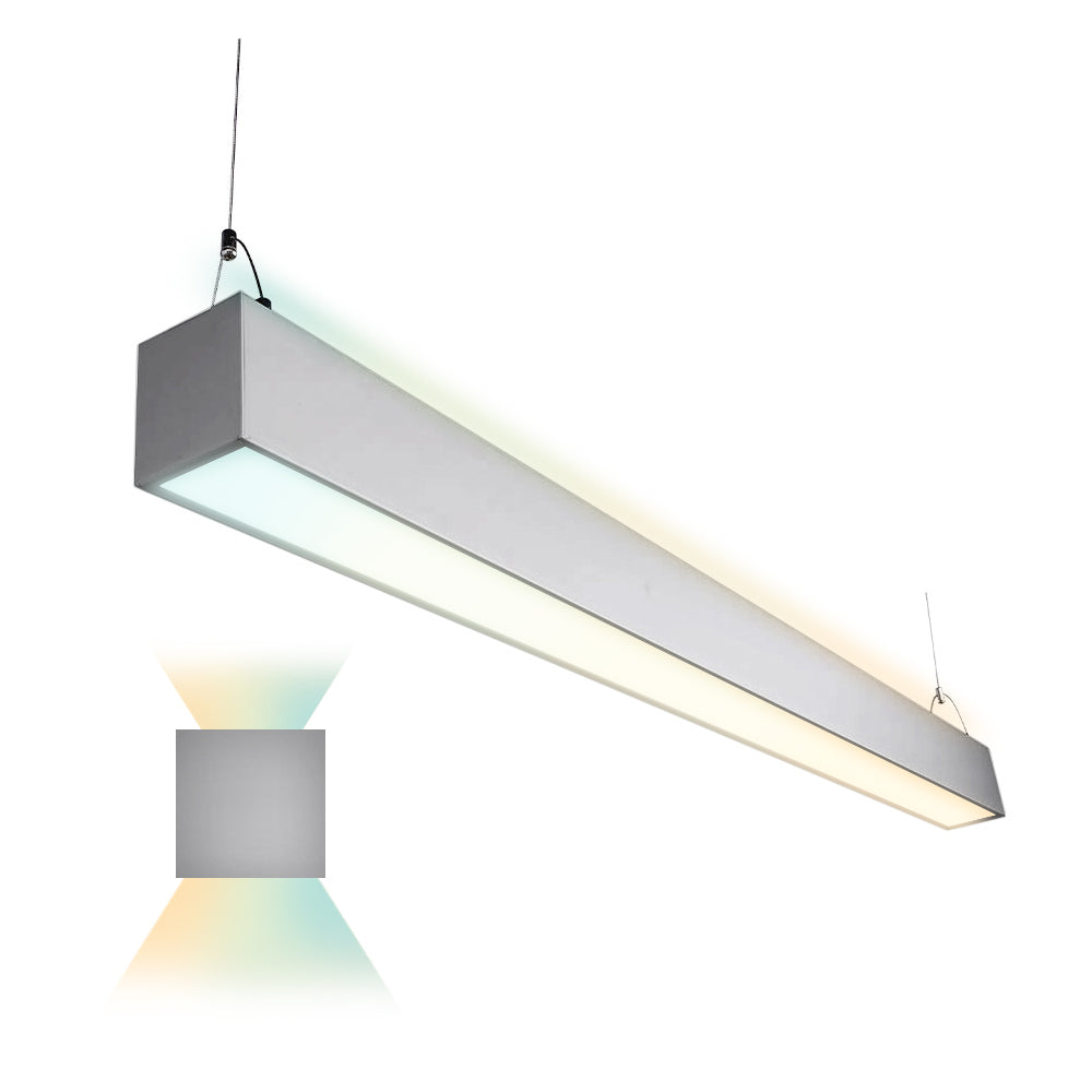 LED 4Ft Up Down Fixture 3Cct Dual Tune Dlc - EUD4-50W103SW-S packaging image