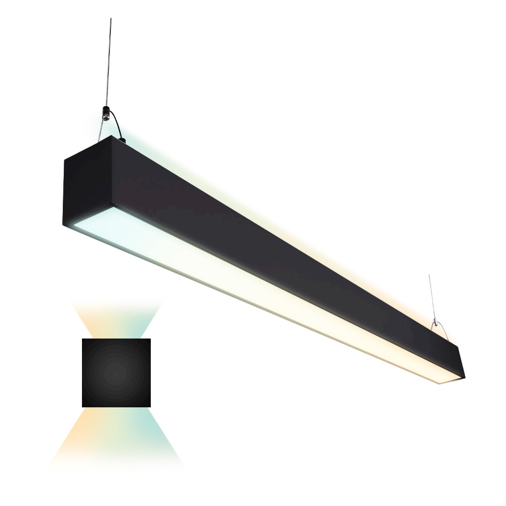 LED 4Ft Up Down Fixture 3Cct Dual Tune Dlc - EUD4-50W103SW-B packaging image