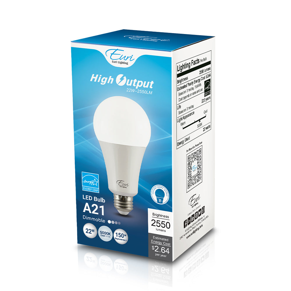 LED A21 150W Dim Energy Star - EA21-22W1050EH packaging image