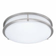 Honya LED Double Ring Flush Mount 14 22W 5CCT 120V Emergency product image
